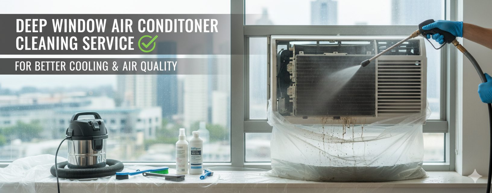 Window Air Conditioner Cleaning Service